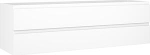 Mexen Orio, koupelnová skříňka 160 cm, 2 zásuvky, bílá matná, 91A10-16047-2-BFF01