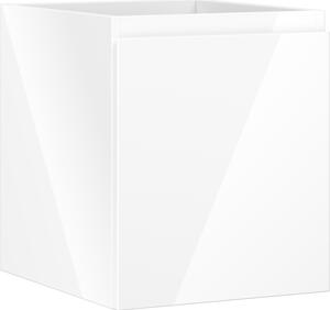 Mexen Orio, koupelnová skříňka 40 cm, 1 zásuvka, bílá lesklá, 91A10-04047-1-BF00