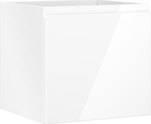 Mexen Orio, koupelnová skříňka 50 cm, 1 zásuvka, bílá lesklá, 91A10-05047-1-BF00