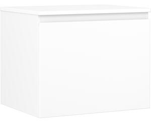 Mexen Orio, koupelnová skříňka 60 cm s horní částí, 1 zásuvka, bílá matná, 91A10-06047-1-BFC01