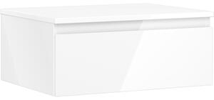 Mexen Orio, koupelnová skříňka 60 cm s horní částí, 1 zásuvka, bílá lesklá, 91A10-06023-1-BFC00