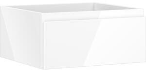 Mexen Orio, koupelnová skříňka 50 cm, 1 zásuvka, bílá lesklá, 91A10-05023-1-BF00