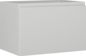 Mexen Orio, koupelnová skříňka 70 cm, 1 zásuvka, šedá matná, 91A10-07047-1-BF62