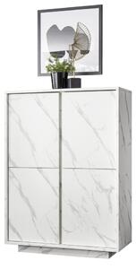 Komoda CARRARA I (Bílý mramor)