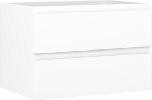 Mexen Orio, koupelnová skříňka 70 cm, 2 zásuvky, bílá matná, 91A10-07047-2-BFF01