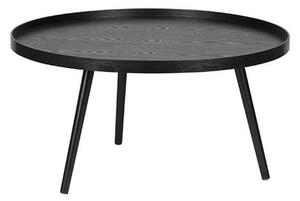 MUZZA Konferenční stolek mesa xl ø 78 x 39 cm černý