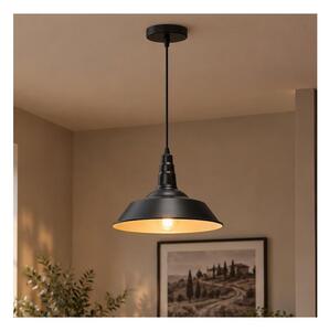 Aigostar - LED Lustr na lanku 1xE27/60W/230V pr. 36 cm černá