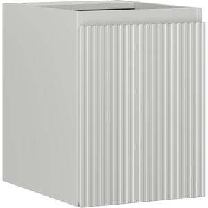 Mexen Rivel, koupelnová skříňka 35 cm, 1 dvířka, s drážkami, šedá matná, 91A21-03547-1-BF62
