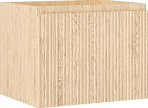 Mexen Rivel, koupelnová skříňka 60 cm, 1 zásuvka, drážkovaná, dub, 91A20-06047-1-BF81