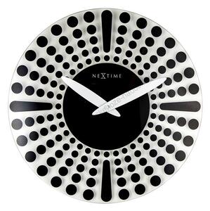 Nástěnné hodiny Dreamtime 43 cm - NEXTIME (Designové hodiny Dreamtime 43 cm sklo - NEXTIME)