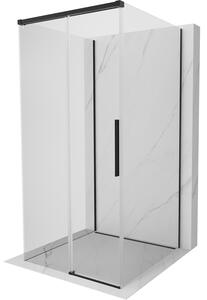 Mexen Rox-3S, 3-stěnný sprchový kout 120 x 120 cm, čiré sklo, černý profil, 8C2-120-120-70-00-3S