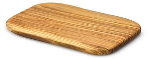 Krájecí deska Olivové dřevo 25 x 15 cm - Continenta (Prkno z olivového dřeva malé - Continenta)