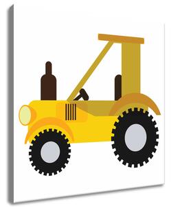 Obraz na plátně Traktor Rozměry: 30 x 30 cm
