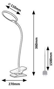 Rabalux MARCIN LED stolní lampa 74199