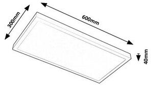 Rabalux DAMEK2 LED stropní svítidlo 71077