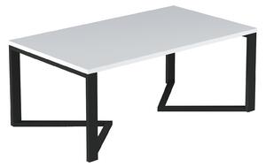 Konferenční stolek Ganvo (bílá). Vlastní profesionální přeprava až k Vám domů 1025396