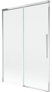 Mexen Rox, 2-křídlová posuvná vanová zástěna 120 x 150 cm, 8mm čiré sklo, chromový profil, 8C9-120-001-01-00