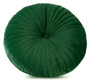 DEKORAČNÍ POLŠTÁŘ VELVET68 (FI) 40 CM TMAVĚZELENÁ