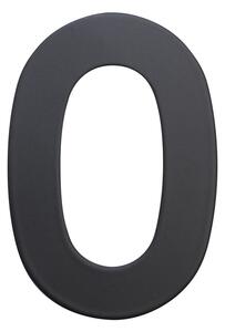 Domovní číslo "0", RN.75L, černá