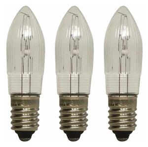 Markslöjd 8264 - SADA 3x Průmyslová vánoční žárovka TOPPLAMPA E10/3W/55V