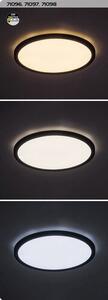 Rabalux GONZALO LED stropní svítidlo 24W/3000/4000/6000K/29 cm černá