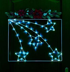 LED dekorace, kometa, 50x38cm, různé barvy Barva: Studená bílá