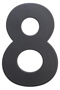 Domovní číslo "8", RN.75L, černá