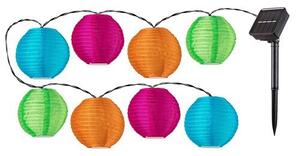 Rabalux TITU LED Solární řetěz 8xLED/0,48W/1,2V 4,3 m IP44 600 mAh