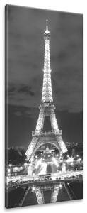Gario Obraz na plátně Eiffelova věž černo-bílá Velikost: 55 x 115 cm