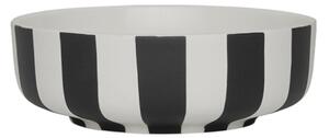 OYOY Kameninová miska Toppu Small - Black OY319