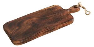 Krájecí prkénko s rukojetí akáciové dřevo, 46x19x2,5 cm - Zassenhaus