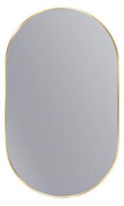 Erga Oval, oválné zrcadlo 60x100cm, zlatý rám, ERG-V01-OVAL-6010-GD