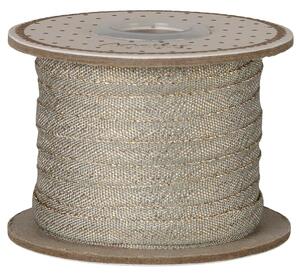 Dekorativní stuha Mint/Gold – 25 m