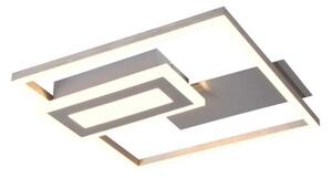 Trio Leuchten R67862132 SPIRO - Moderní LED stropní svítidlo v černé barvě, LED 22W, 3000K, 30 x 33cm (Moderní stropní svítidlo v černém provedení)