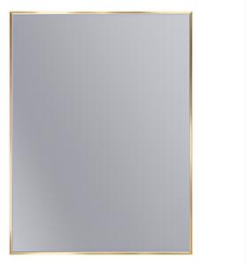 Erga Rectangle, obdélníkové zrcadlo 60x80 cm, zlatý rám, ERG-V01-RECTAGLE-6080-GD
