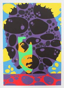 Smart, Larry - Obrazová reprodukce Dylan - Liquid Light, 1967, (30 x 40 cm)