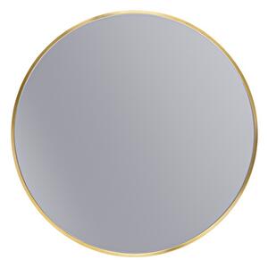 Erga Round, kulaté zrcadlo 60cm, zlatý rám, ERG-V01-ROUND-6060-GD