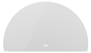 Erga Kori, půlkruhové LED zrcadlo 80x140cm, 3105 lm, 3 barvy světla, ERG-V01-KORI-8014-CL