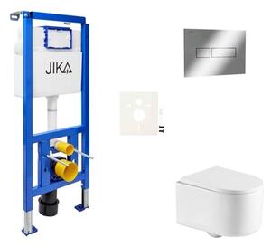 Závěsný wc set do lehkých stěn / předstěnová SAT SIKOJSREX72CR