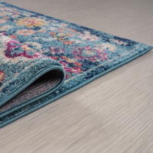 Luxusní koberec, 200 x 290 cm, modrý mix
