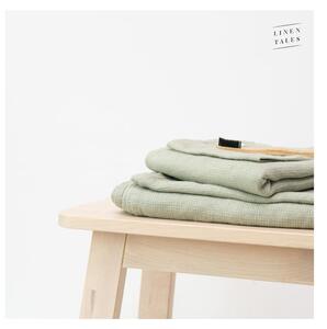 Zelený lněný ručník 30x30 cm - Linen Tales
