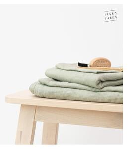Zelený lněný ručník 65x45 cm - Linen Tales