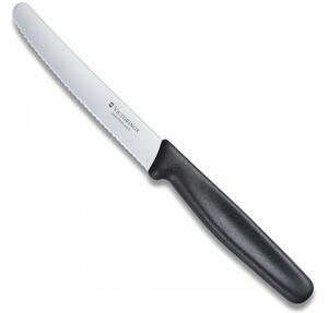 Nůž na rajčata zoubkovaný STANDARD 11 cm černý - Victorinox