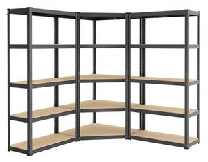 Policový regál 90x90x180 cm GLR070B03