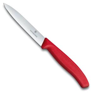 Nůž na zeleninu SWISS CLASSIC, červený 10 cm - Victorinox