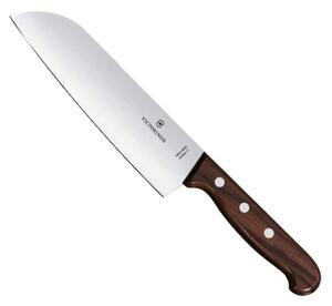 Japonský Nůž Santoku 17 cm ROSEWOOD dřevěná rukojeť - Victorinox (Santoku nůž 17 cm ROSEWOOD - Victorinox)