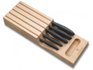 Set nožů SWISS CLASSIC 5 ks dřevěný organizér - Victorinox (SWISS CLASSIC Set 5 ks nožů s organizérem - Victorinox)