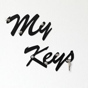 My Keys - věšák na klíče Satin chrom