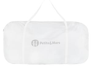 PETITE&MARS - Dětská postýlka 2v1 GLORY šedá