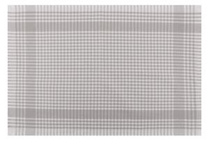 Sada 10 bavlněných utěrek, 45 x 65 cm, šedá, bílá